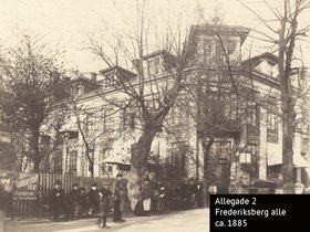 Frederiksberg Allé  hjørnet af Allégade 2  ca.1885.jpg
